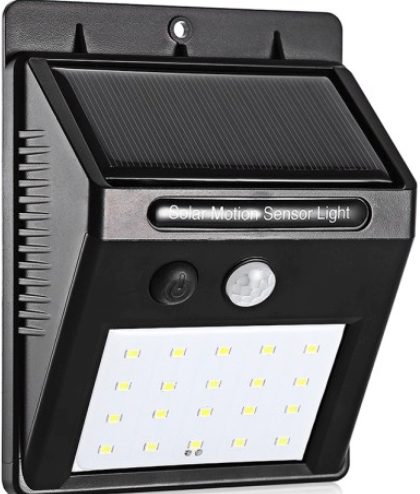 20LED SOLÁRNE LAMPY S POHYBOVÝM A SNÍMAČOM SÚMRAK