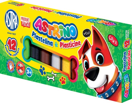 ASTRA plastelína 12 farieb Astrino