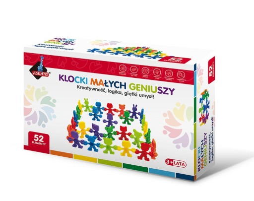Bloky malých géniov. 52 položiek