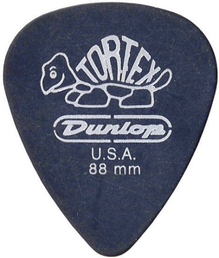 Gitarové trsátko - Dunlop Tortex Pitch Black 0,88 mm