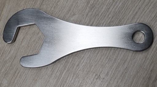 Nerezový kľúč na plynovú fľašu, 27mm redukcia