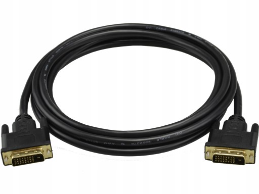 AUDA Kábel DVI DVI-D 24+1 Dual Link 2m