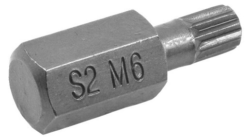 BIT 10MM SPLINE 6x30MM