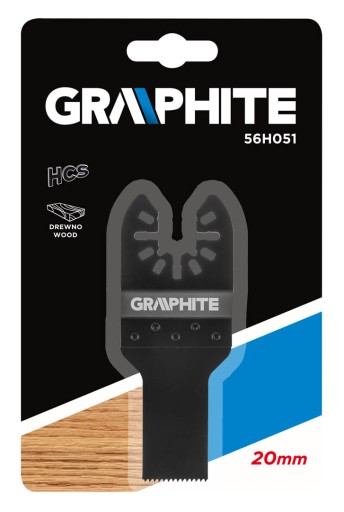 GRAPHITE HCS pílový kotúč na drevo, 20 mm 56H051