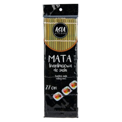 Asia Kitchen Bambusová podložka na sushi 27x27cm