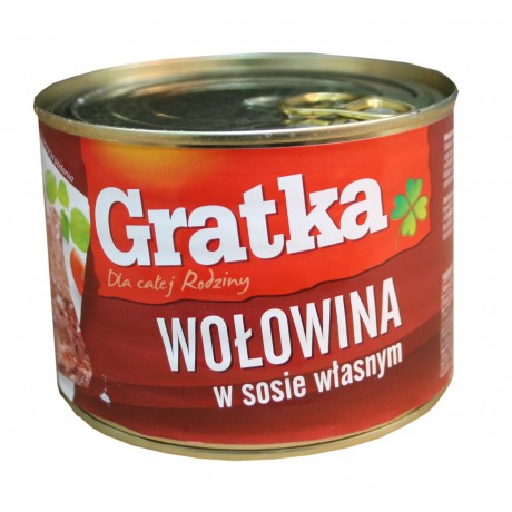Hovädzie mäso vo vlastnej omáčke 525g A pochúťka