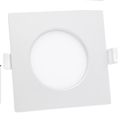 LED panel 6W 360lm štvorcový 3000K - stmievateľný
