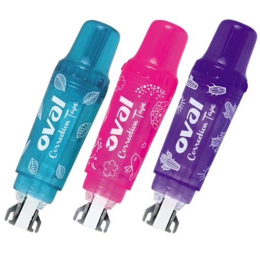 KOREKČNÁ PÁSKA 5mm/6m OVÁLNA QRM-506 MIX 1 ks.