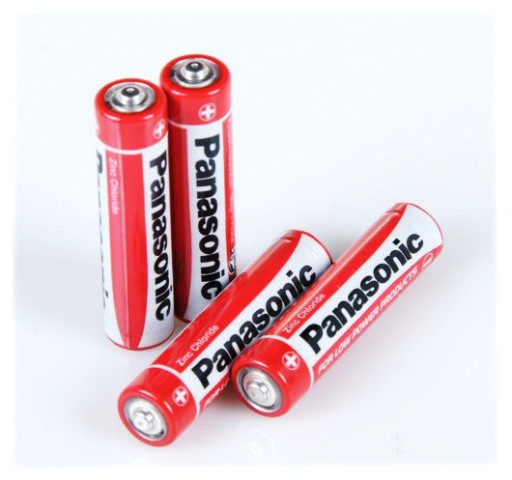 BATÉRIE PANASONIC AAA LR03 R3 4 KS. ZINOK-UHLÍK
