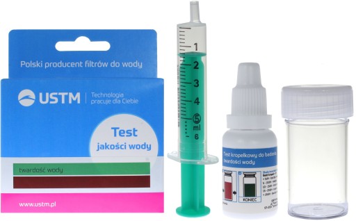 TEST TVRDOSTI KVAPANEJ VODY TEST KVALITY TEST USTM TEST-T