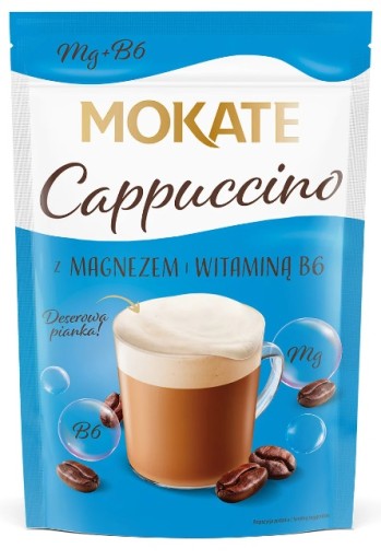 Káva Mokate Cappuccino s horčíkom 110g