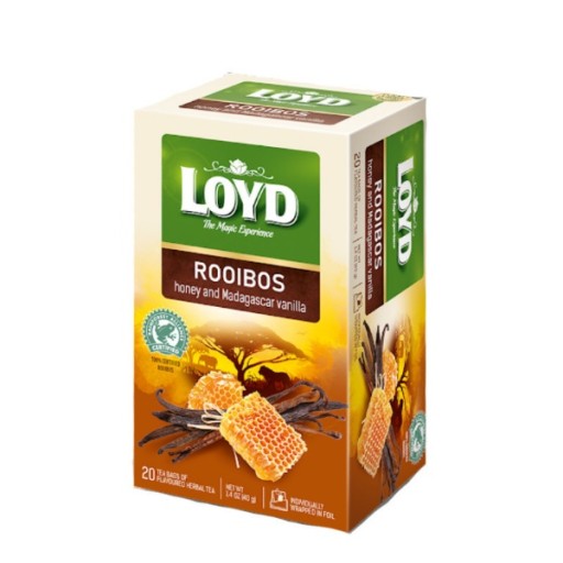Čaj Loyd Rooibos, med, vanilka