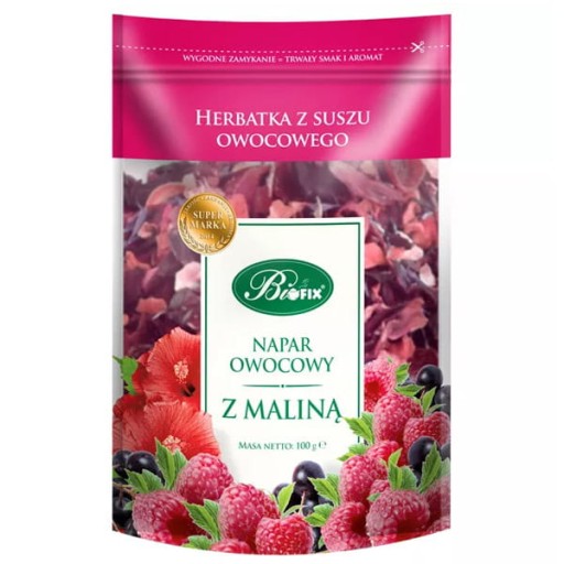 Bi Fix Ovocný nálev s malinou 100g