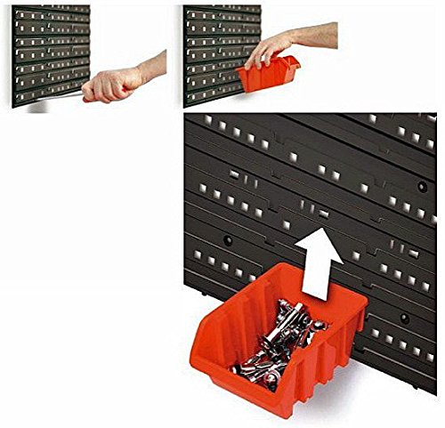 5x zásobník na kyvetu 120x195x90 mm Oranžová