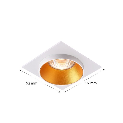 PEVNÉ LED STROPNÉ HALOGÉNOVÉ SVETLO GU10 MR16