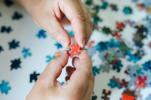 Puzzle 300 tajomných kociek z Harryho Pottera