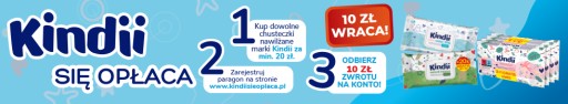 Kindii Sensitive vlhčené obrúsky 4x 60 ks BEZ Klipu