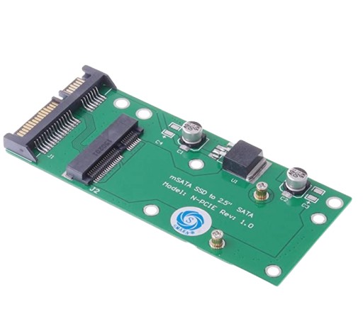 Adaptér mSata SSD na 2,5