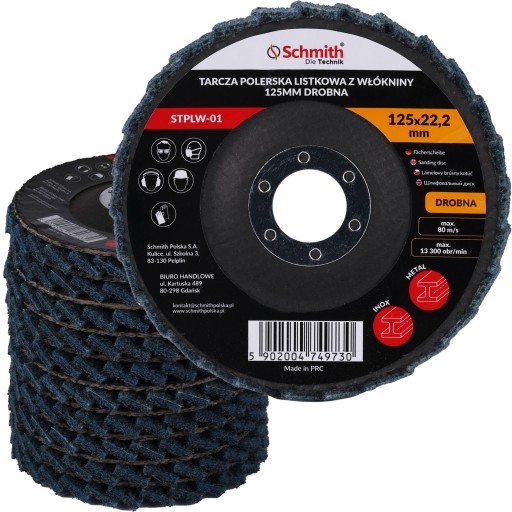 KOTOUČ LEŠTIACI JEMNÝ KLAPKA 125mm PLSTENÁ LELISOVÁ KLAPKA SCHMITH