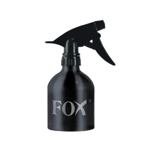 Kadernícky rozprašovač Fox, hliníkový, čierny, 250 ml