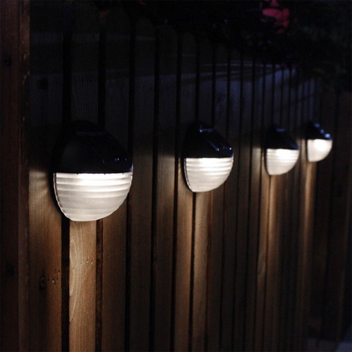 VONKAJŠIE SOLÁRNE LED LAMPA SO SNÍMAČOM FASÁDNE OSVETLENIE SCHODIKOV