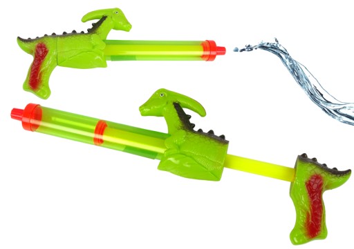 Vodná pištoľ 40 cm Dinosaur Green Garden