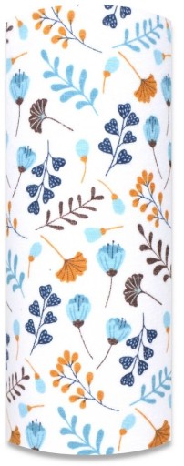 PLIENKA, farebná FLANELOVÁ plienka, MEADOW Blue