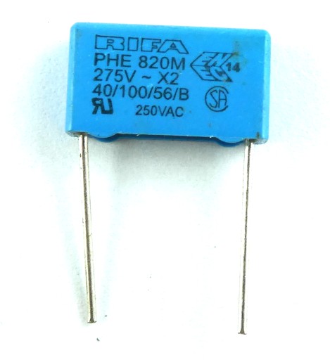 Fólia RIFA 10nF 20% 275V AC 20 ks