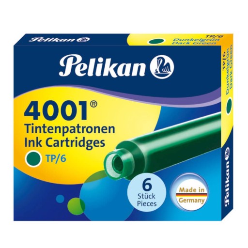 Náplne do plniaceho pera 4001 krátke TP/6 PELIKAN