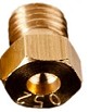 Tryska na plynovú varnú dosku, štandardný závit M6/0,75, veľkosť otvoru 0,52 mm
