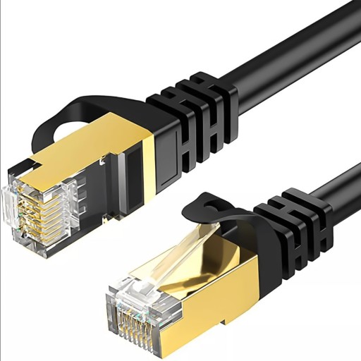 Kábel RJ45 Cat8 Ethernet kábel 40 Gbps 1 m LAN 26AWG Patchcord
