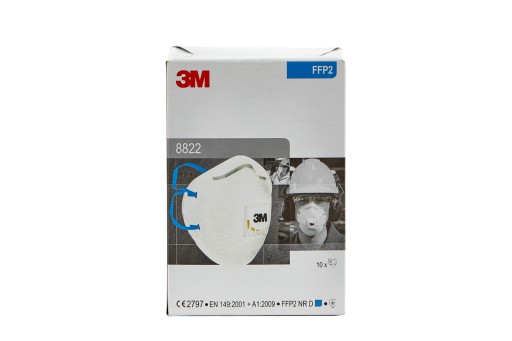 Polomaska s ventilom 3M 8822 FFP2, vysoká kvalita