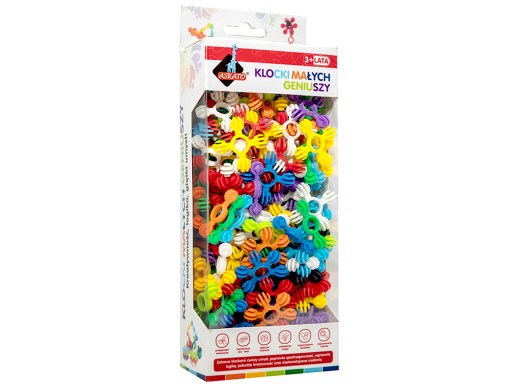 ASKATO Sada stavebných mini guličiek BLOCKS pre LITTLE GENIUS 140 Elements