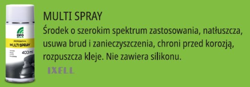 OFO MULTIFUNKČNÝ sprej 400 ml multi-tasking 991