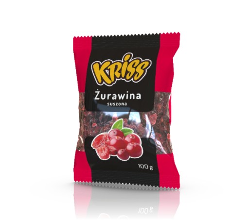 Sušené brusnice 100g Kriss