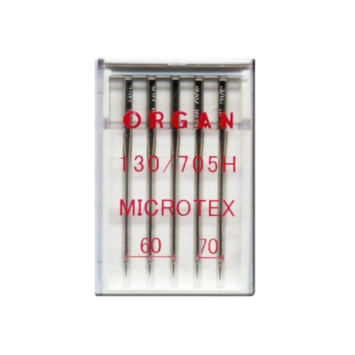 Ihly do šijacích strojov na hodvábnu čipku ORGAN MICROTEX MIX: 60 7