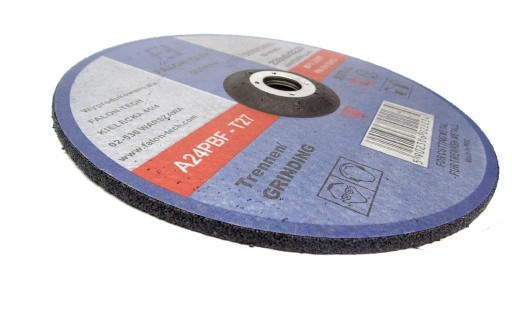 KOTÚČ 230X6 mm NA BRÚSENIE KOVU, LIATINA BRÚSENIE 230 X 6