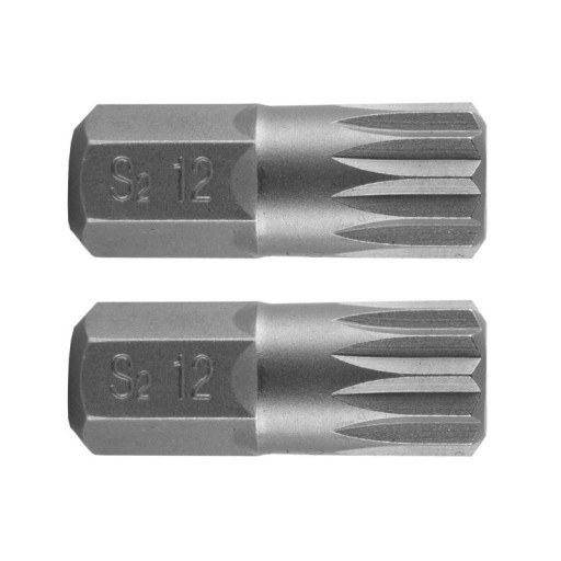 Drážkovaný hrot M12 x 30 mm, S2 x 2ks. NEO 10-904