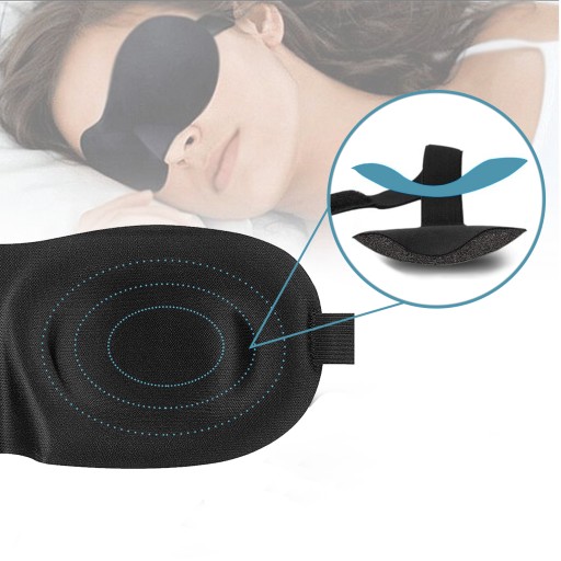 MASKA NA SPANIE WAYA 3D KOMFORTNÁ MASKA NA SPANIE NA OČNÉ viečka