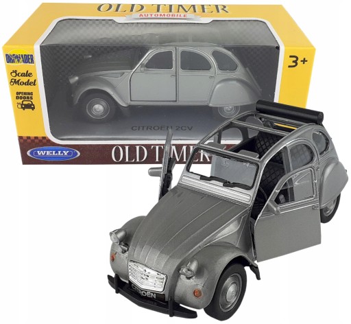 Welly Metal Model Citroen 2CV OLD TIMER