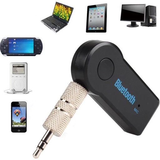 PRIJÍMAČ ZVUKU ADAPTÉR BLUETOOTH AUX MINIJACK