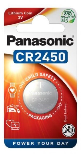 Panasonic CR2450 3V lítiová batéria 1 ks. Blister