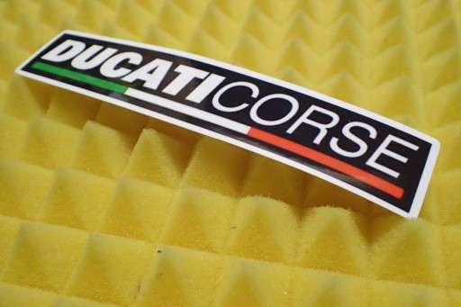 NÁLEPKA DUCATI KORSE NÁLEPKA 15,1 x 3 cm