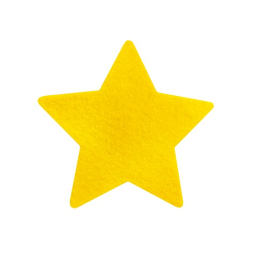 STAR BAND, ŽLTÝ FILT STAR OUTFIT