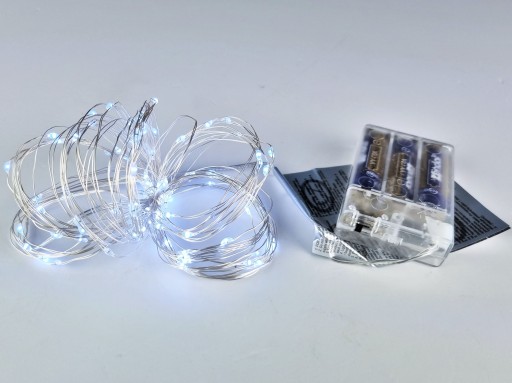 SVETLÁ NA VIANOČNÝ STROMČEK 100 LED BIELE, MIKRO LED SVIETIDLÁ NA VIANOČNÝ STROMČEK VIANOČNÝ STROMČEK
