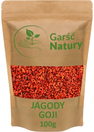 SUŠENÉ BOBULE GOJI 0,1 kg prírodné bobule goji 0,1 kg vysoko kvalitné 100 g