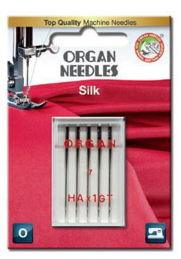 3136 Organ SILK poloploché ihlice, veľkosť 55