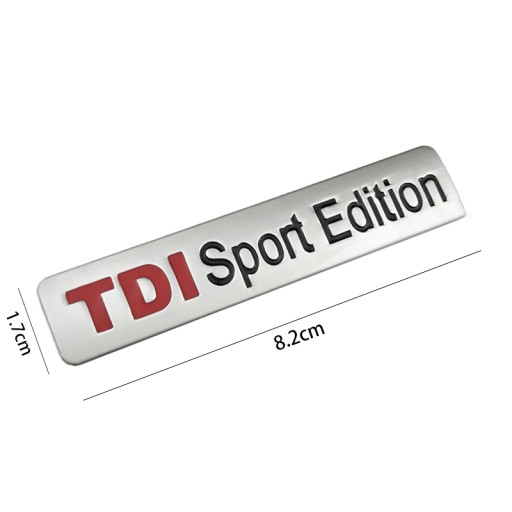 ZNAK ZNAK TDI SPORT EDITION VW ŠKODA MAT