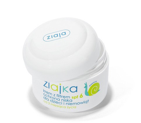 Krém Ziaja s filtrom SPF 6 pre deti a dojčatá