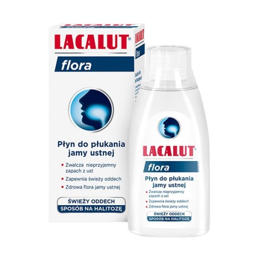 Lacalut Flora ústna voda 300 ml